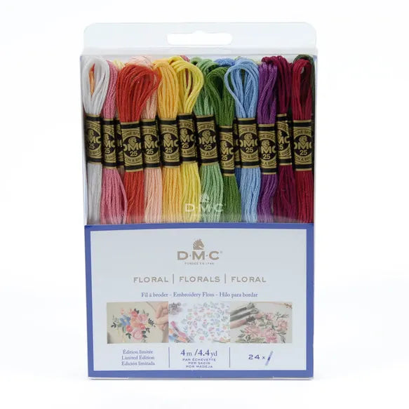 Assortiment de fils moulinés - Floral