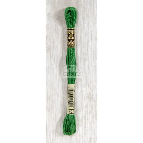 Fil mouliné - Les verts
