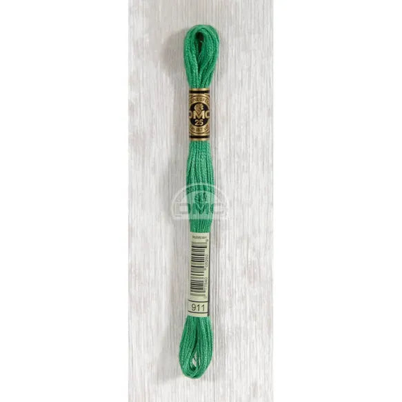 Fil mouliné - Les verts