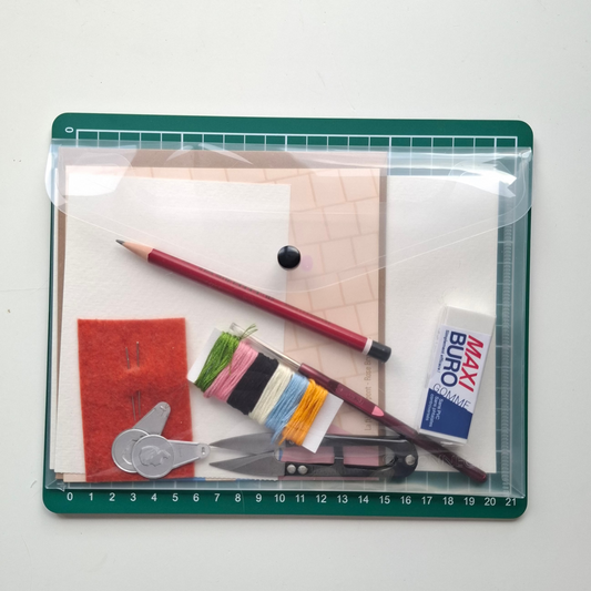 Point de départ - Kit de broderie sur papier