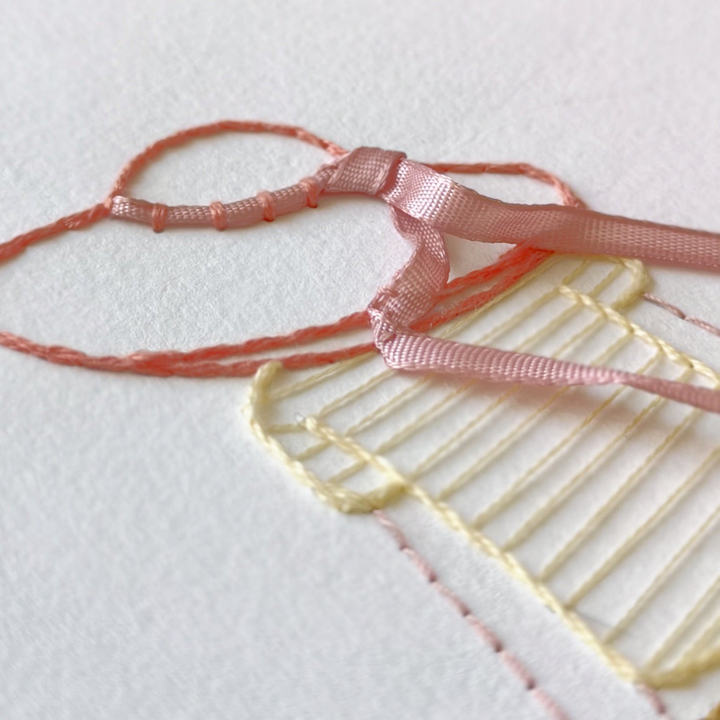 Initiation à la broderie sur papier