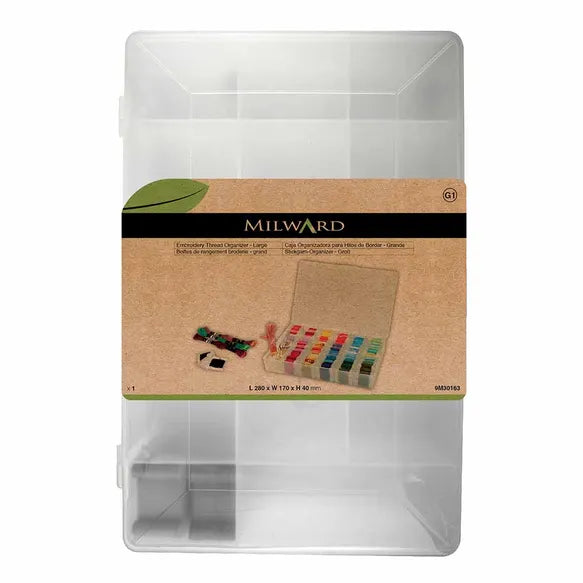 Boite de rangement pour fils à broder