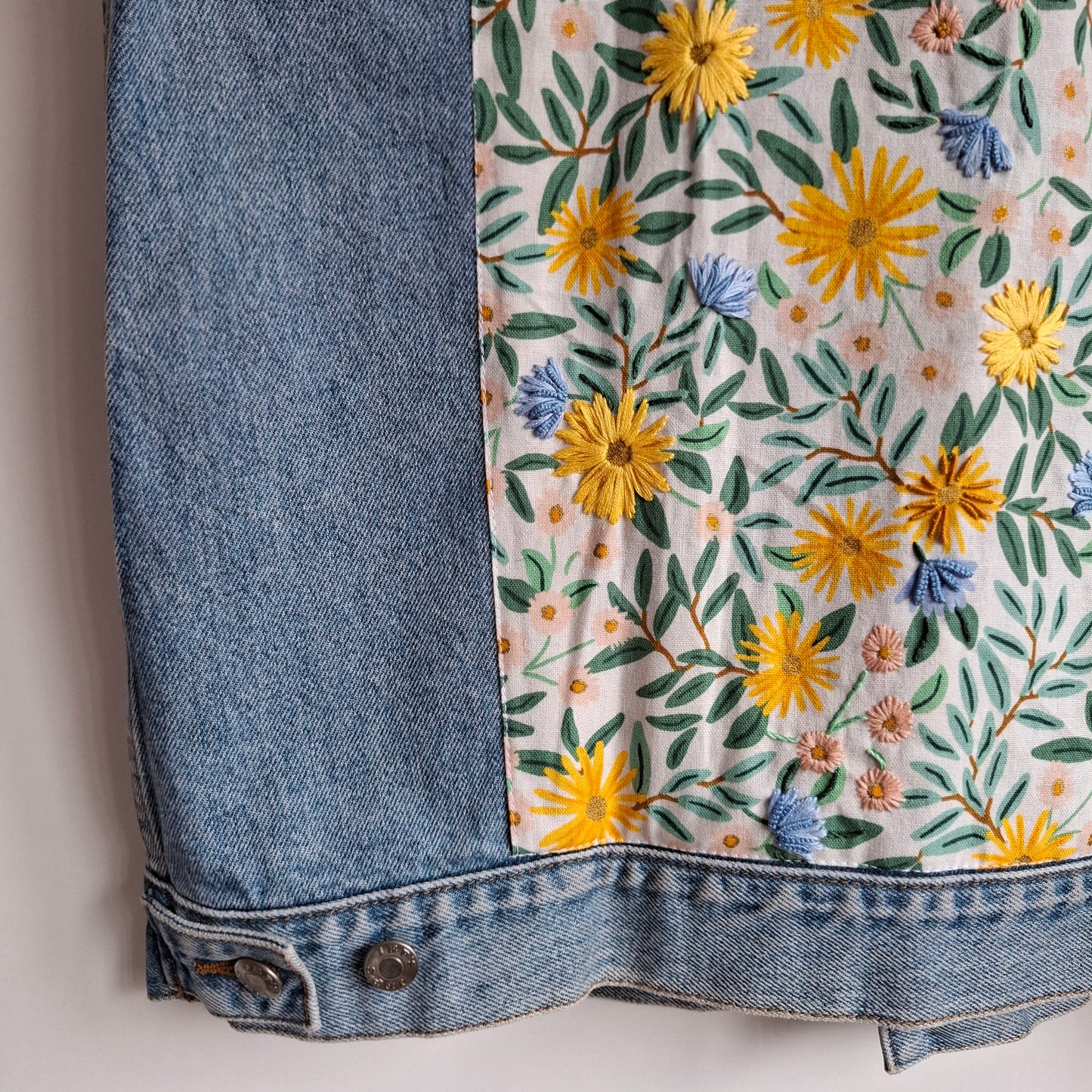 La veste sans manche - Le jardin