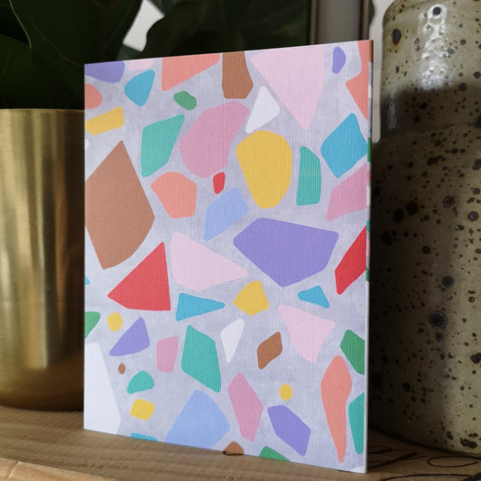 au jardin - carte de correspondance