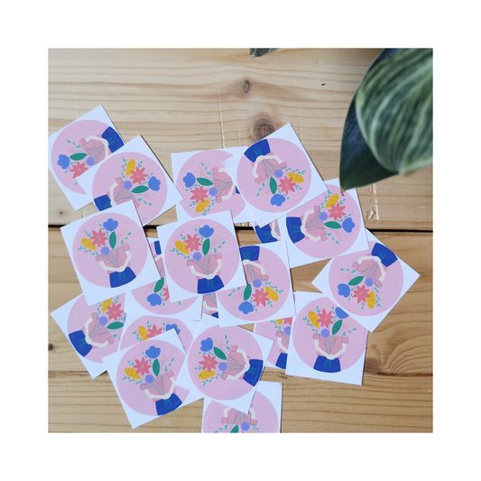 Le bouquet - stickers