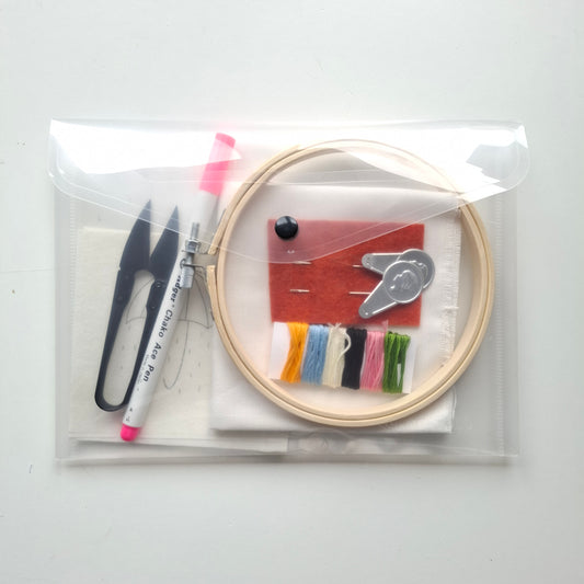 Kit de démarrage : outils - broderie sur tissu