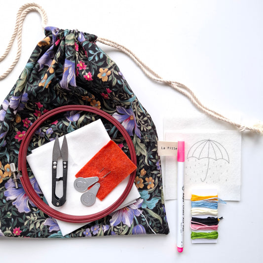 Kit de démarrage : outils - broderie sur tissu