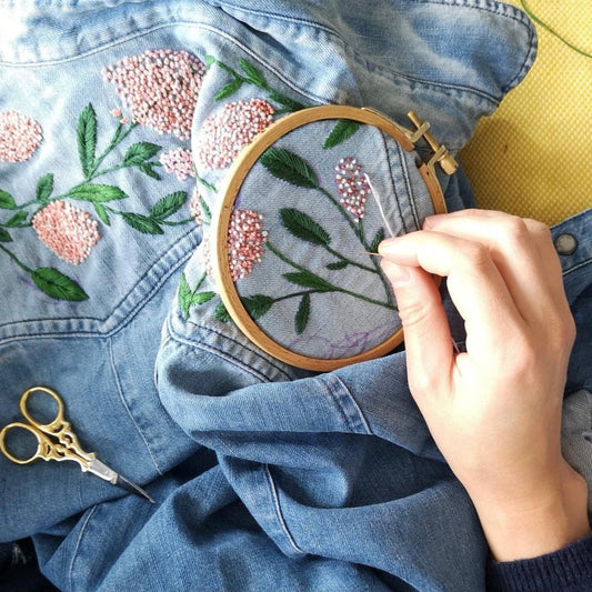 Initiation à la broderie sur tissu
