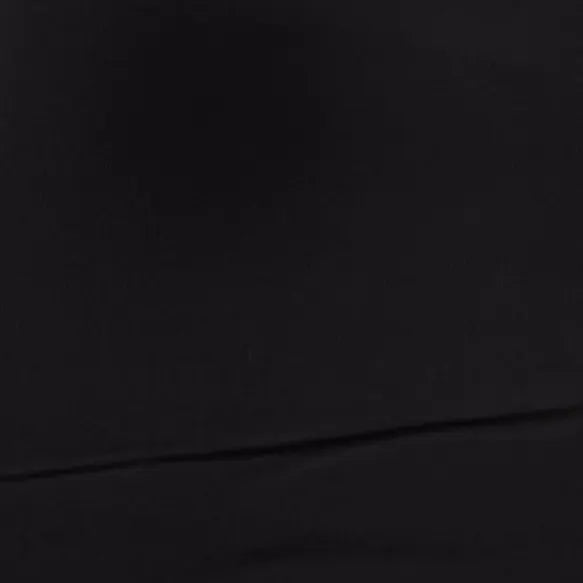 Popeline de coton  - noir