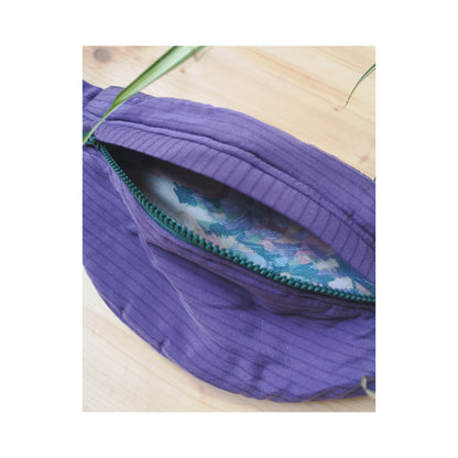 Sac banane - en mauve