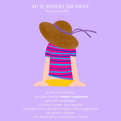 Instant suspendu KIT PAPIER/TISSU