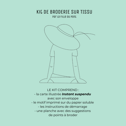 Instant suspendu KIT PAPIER/TISSU
