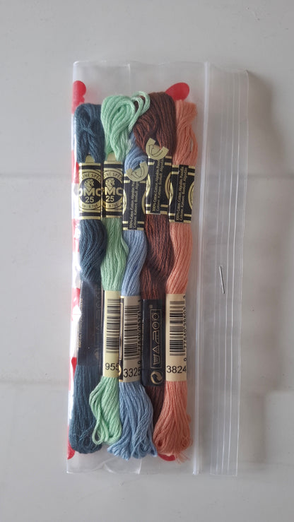 Assortiments de fils moulinés