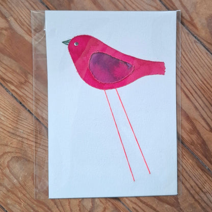 Les oiseaux colorés -  Fuchsia