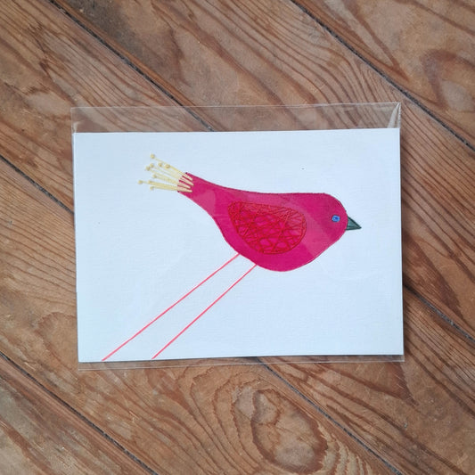 Les oiseaux colorés -  Fuchsia