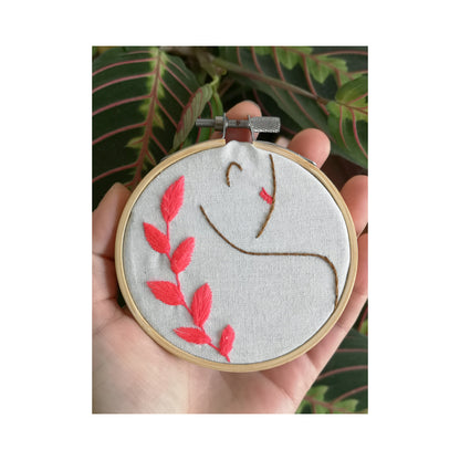 Broderie Pocket Pink cocoon