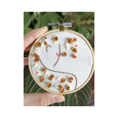 Broderie Pocket - FLOWER COCOON