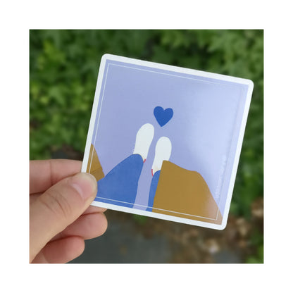 Coeur graffiti - stickers