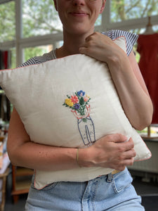 Le bouquet - kit de broderie tissu